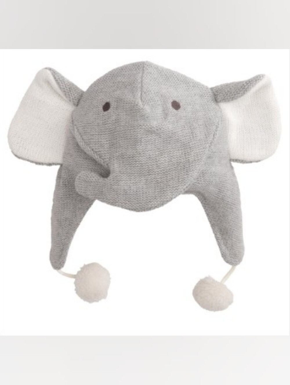 Elegant Baby Knit Aviator Elephant Hat 0-12 Months
